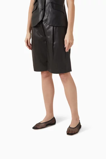 Buzz Ballerina Pumps in Mesh