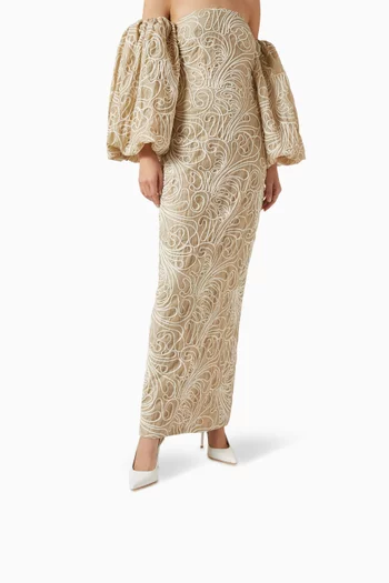 حذاء كلاسيك شارلوت بسير خلفي وكعب 105 مم جلد لامع