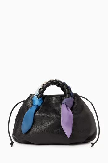 Small Bombon Foulard Bag in Leather