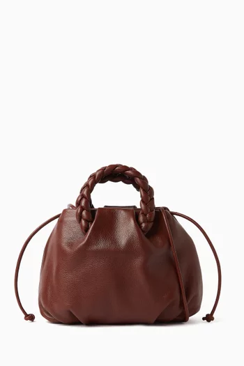 Medium Bombon Bag in Shiny Leather