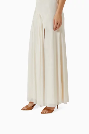 Hallie 70 Mules in Leather