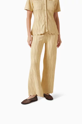 حذاء كلاسيك باليرينا مازي قماش شبكي