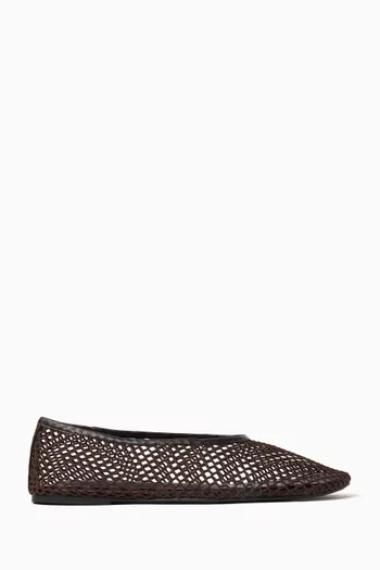 حذاء كلاسيك باليرينا مازي قماش شبكي