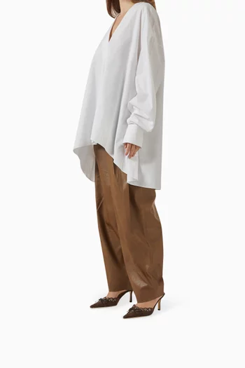 Shae 80 Mules in Suede