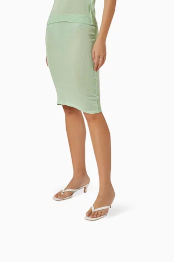 Topaz 50 Thong Sandals in Leather