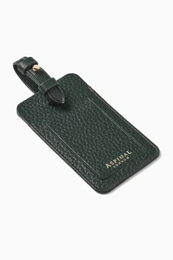 شارة أمتعة جلد بارز الملمس