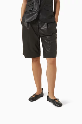 حذاء باليرينا روزاليند بكعب مسطح جلد