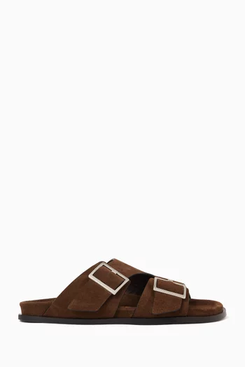 حذاء مفتوح ألبا شمواه جلد