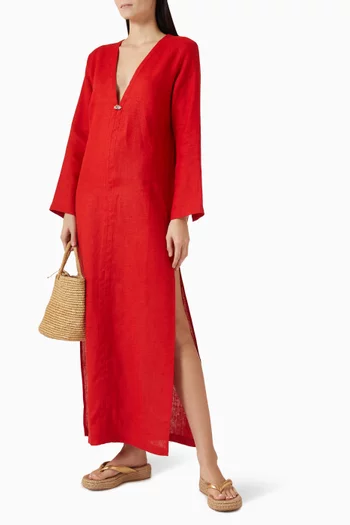 Baroque Pearl Kaftan