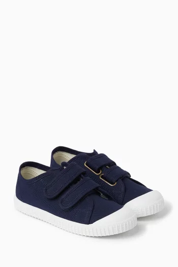 Plimsoll Sneakers in Cotton-canvas