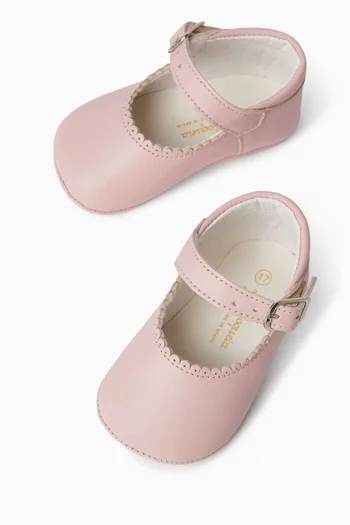 Mary Jane Shoes in Leather