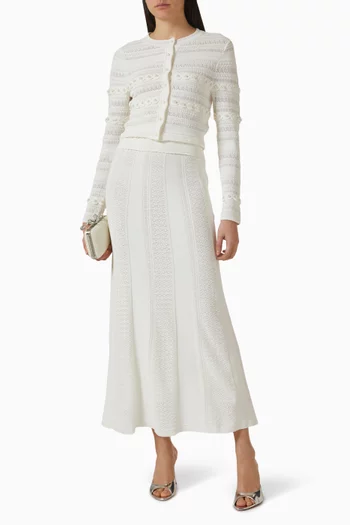 Laneo Knit Cardigan in Viscose Blend