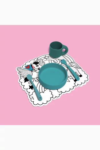 Water Lily Placemat & Finger Paint Set