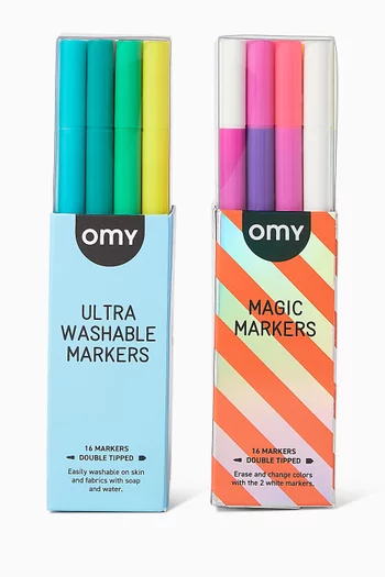 Magic & Washable Markers Set