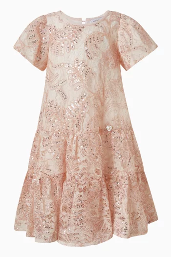 Embroidered Lace Dress