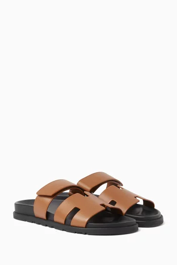 Chypre Sandals in Leather, EU 41