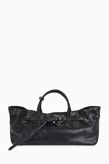 Grandma Used Top-handle Bag in Cow Leather