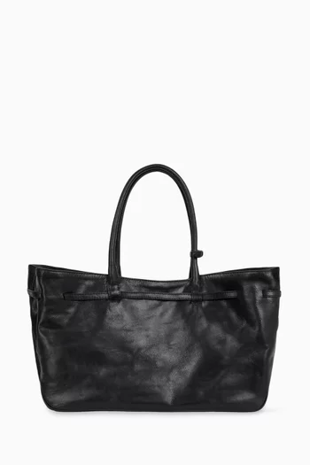 Grandma Uased Tote Bag in Cow leather