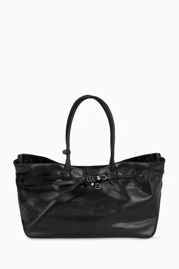 Grandma Uased Tote Bag in Cow leather
