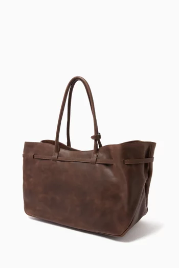 Grandma Used Tote Bag in Cow leather