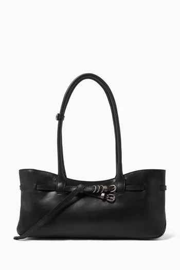 Grandma Used Shoulder Bag in Suede