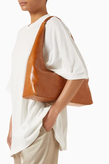 Large Hobo Bag in Cow Leather