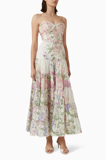 knee length dresses for ladies Danny Long Dress – Retrofete main image 1