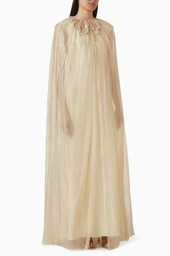 طقم كاب وفستان بتطريزات