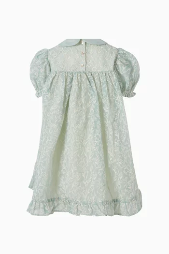 فستان ديبورا بأكمام منفوخة