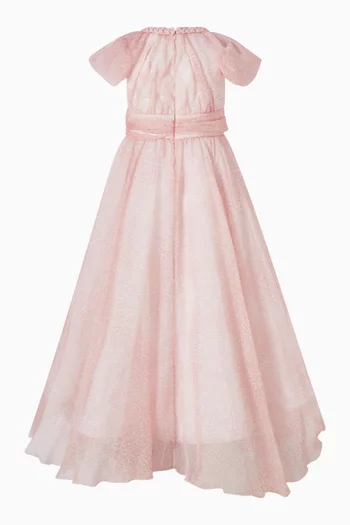 Printed Dress in Chiffon