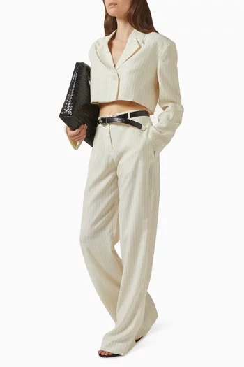 Laura Pinstripe Pants