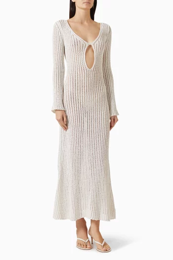 فستان فيرناندا بتصميم كروشيه