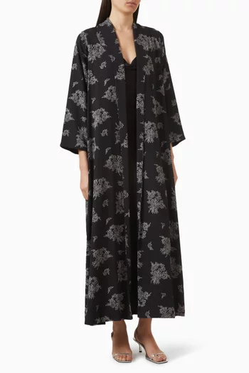 Zainah Cut Abaya in Chiffon