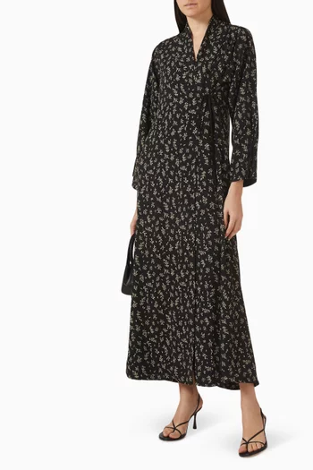 عباية بقصة زينة شيفون