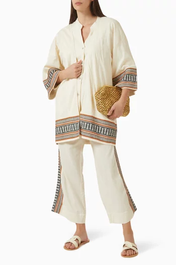 Zakar Embroidered Kimono