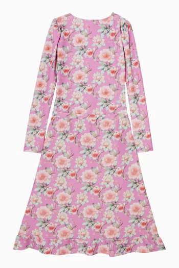 Morning Bloom Printed Swim Set