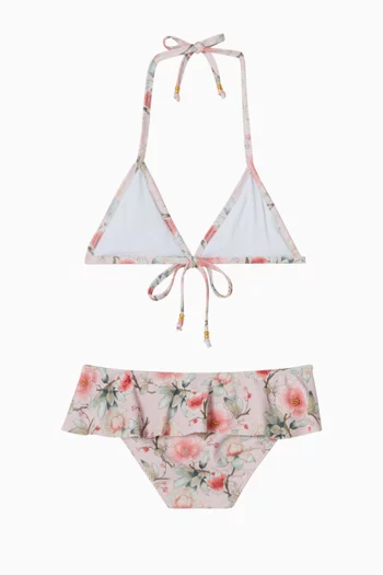 Petal Frilly Bikini Set