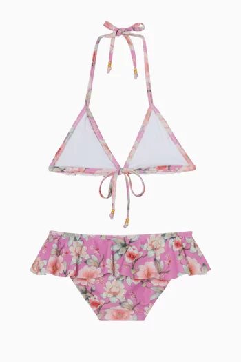 Petal Frilly Bikini Set