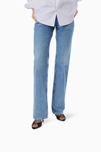 Jerry 60 Mules in Satin