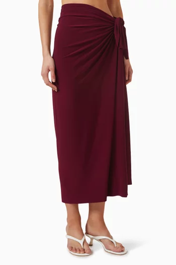 Ernie Scarf in Poly-jersey