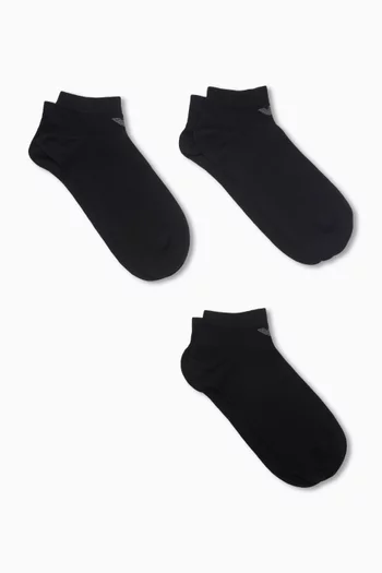 Logo Socks, Set of 3