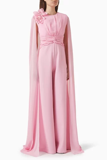 جمبسوت بتطريزات زهور بارزة