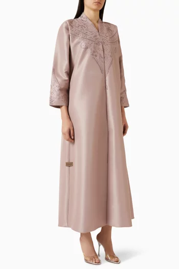 Bead-embellished Abaya