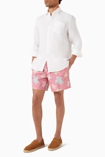 شورت سباحة بنقشة سلاحف‏