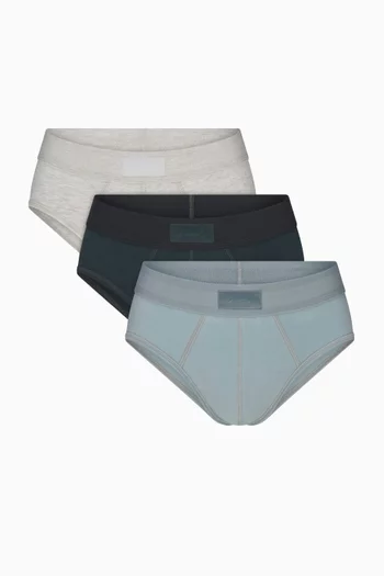 Cotton Briefs, Set of 3