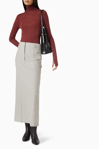 Turtleneck Thumbhole Sweater