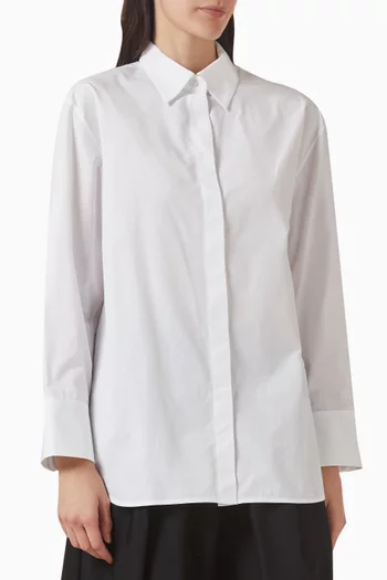 Tailored-fit Shirt in Cotton
