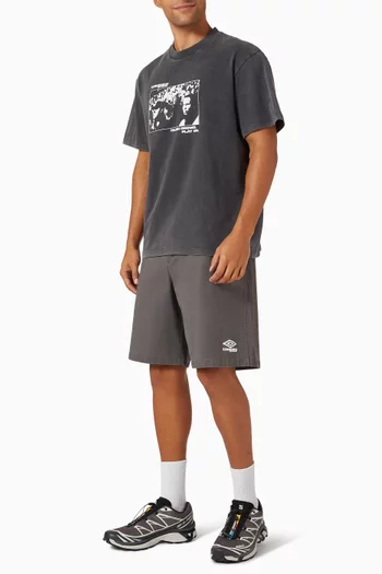 تي شيرت تاف كراود قطن جيرسيه أمونغست فيو × امبرو