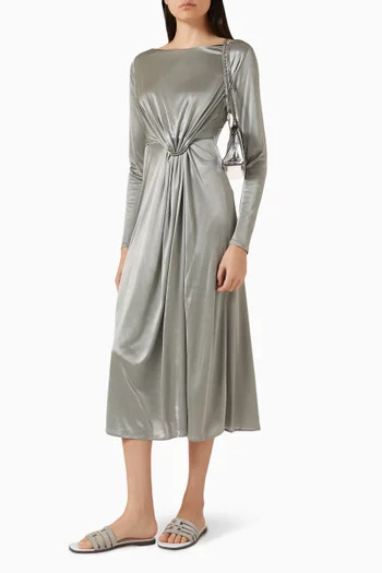 Ruched Dress in Jersey