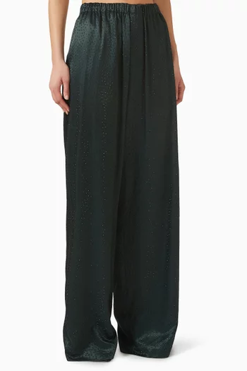 Strass-embellished Pyjama Pants